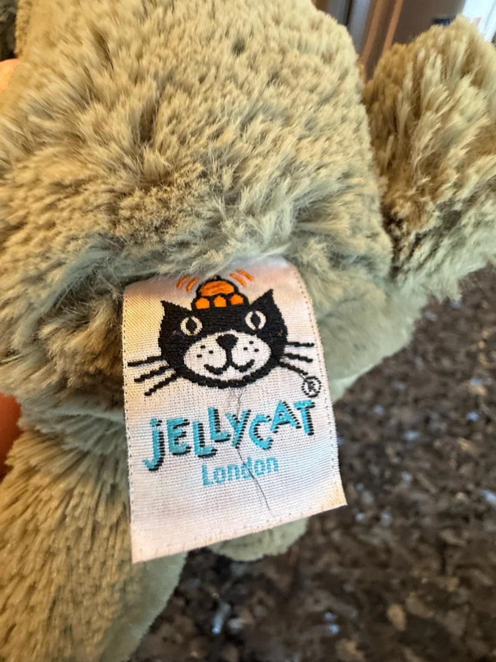 Medium Bashful Fern Bunny Jellycat - Retired & Authentic Design - Picture 7 of 11